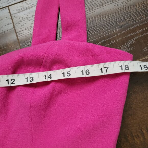 NEW Dress The Population Nicole Dress Womens L Simple Sophisticated Chic Pink - Picture 6 of 9